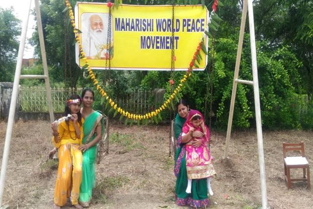 Hariyali Teej Celebration at Maharishi Vidya Mandir Narsinghpur